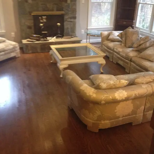 Hardwood flooring project in Bethesda, MD