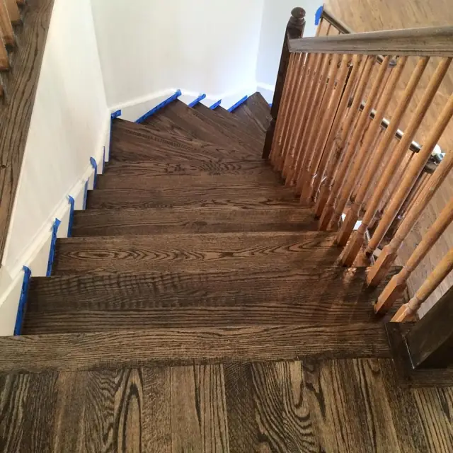 Hardwood flooring project by AG Construction