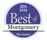 The Gazette Best of Montgomery 2014 Award Badge